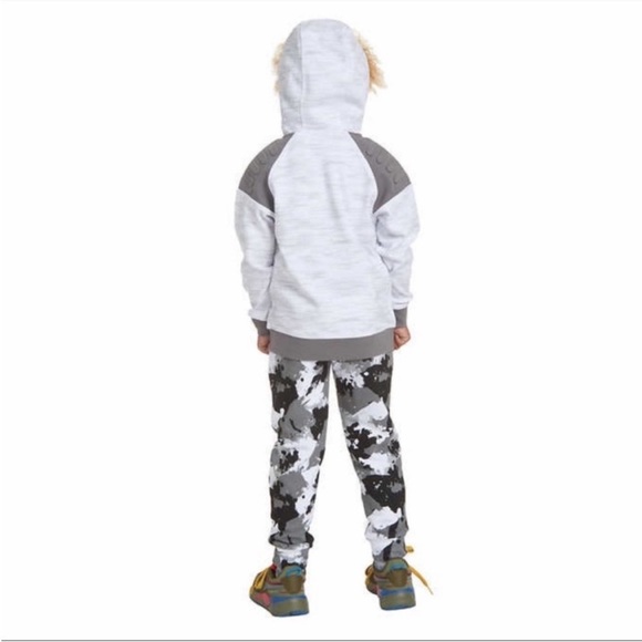 NWT Star Wars Youth Boys Full Zip Hoodie WHITE - size L (14/16) - Picture 5 of 8